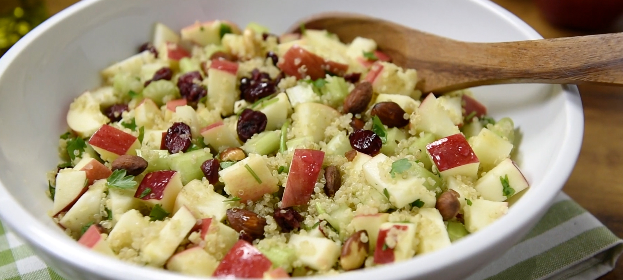 Ambrosia Apple Quinoa Salad