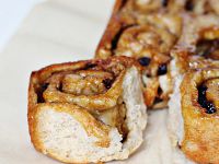 Apple Honey Whole Wheat Cinnamon Buns
