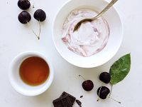 Chocolate Cherry Amaretto Creamsicles